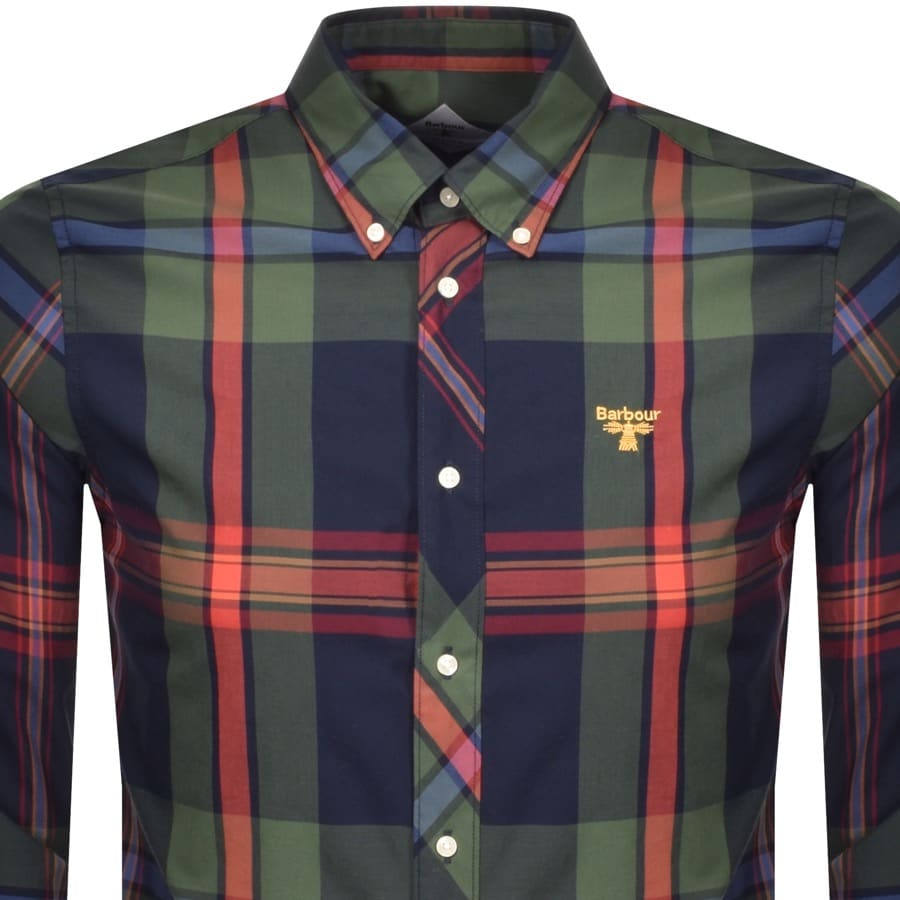Alternative Image for ProductBarbour Beacon Highland Check Shirt Navy2